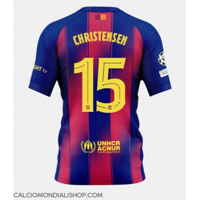Maglie da calcio Barcelona Andreas Christensen #15 Prima Maglia 2025-26 Manica Corta Maglie da calcio Barcelona Andreas Christensen #15 Prima Maglia 2025-26 Manica Corta